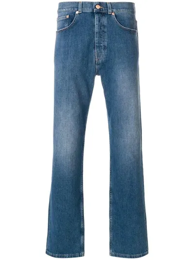 Tom Wood Straight-leg Jeans In Blue