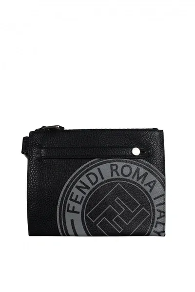 Fendi Clutch In Black