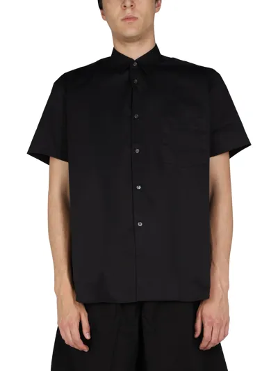 Comme Des Garçons Shirt Cotton Shirt In Black