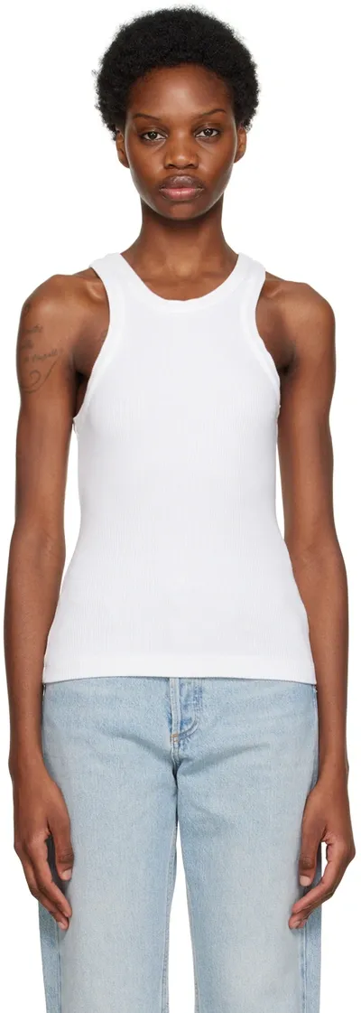 Agolde Bailey Tank In White