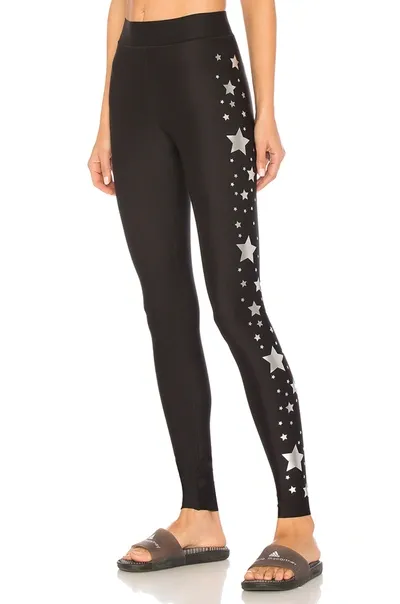 Ultracor Stellar Leggings In Nero & Silver