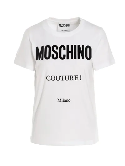 Moschino Logo In White