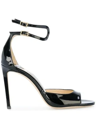 Jimmy Choo 'lane' Sandalen In Black