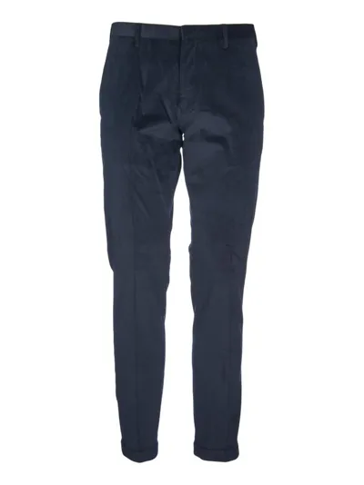 Paul Smith Straight Leg Tailored Trousers In Blue