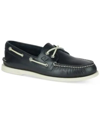 Sperry 2 Eye Loafers In Blue