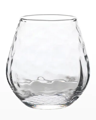 Juliska Puro Stemless Red Wine Glass In Clear