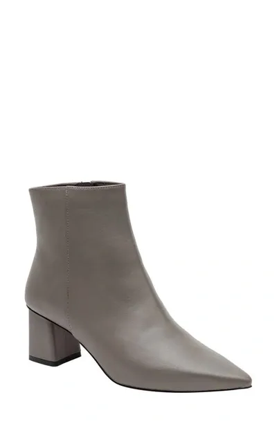 Linea Paolo Wynda Pointed Toe Bootie In Moss