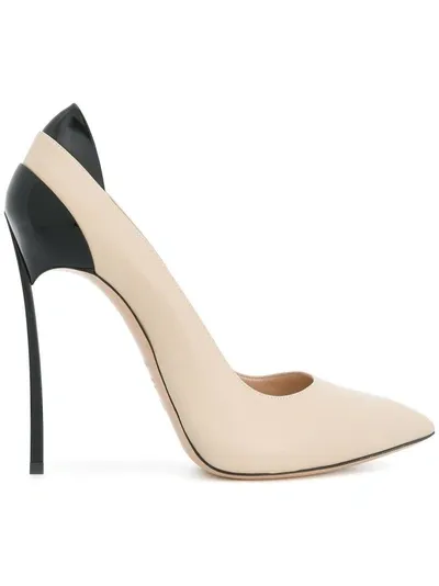 Casadei Blade Pumps In Neutrals