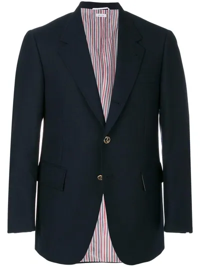 Thom Browne Classic Blazer In Blue