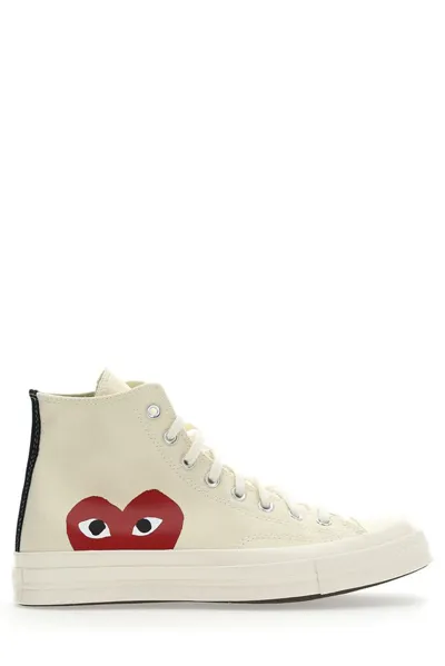 Comme Des Garçons Play Comme Des Garçons Sneakers In Nude & Neutrals