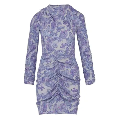 Isabel Marant Tosca Dress In Purple