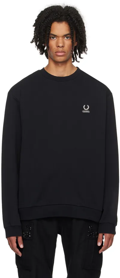 Raf Simons Crewneck Sweatshirt In Black