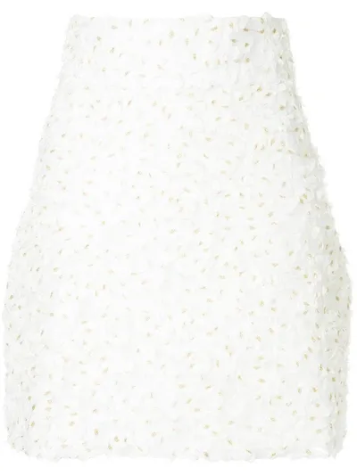 Bambah Confetti Skirt In White