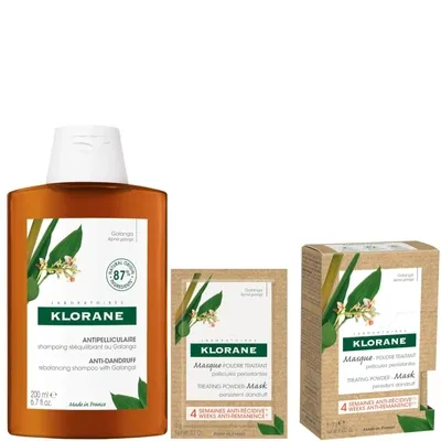 Klorane Anti-dandruff Galangal 2 Step Routine