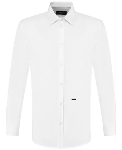 Dsquared2 Cotton Shirt In White