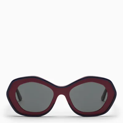 Marni Sunglasses In Burgundy