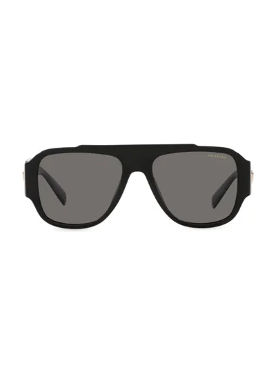 Versace Man Sunglass Ve4436u In Black