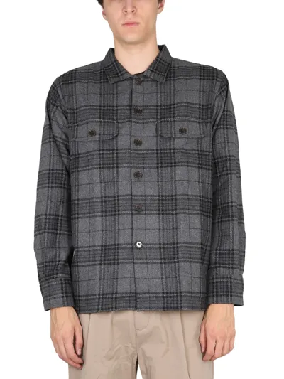 Universal Works Regular Fit Shirt In Grey