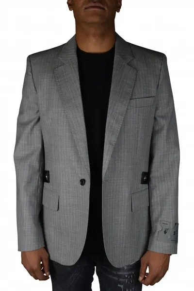 Off-white Suit Jacket In Gray