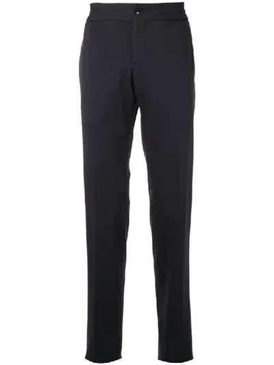 Pt01 Dressy 5 Pocket Techno Wool Pants In Blue