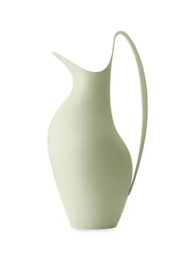 Georg Jensen Henning Koppel Light Green Stainless Steel Pitcher, 40.5oz In Pistachio