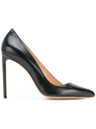 Francesco Russo Decollete Pumps In Black