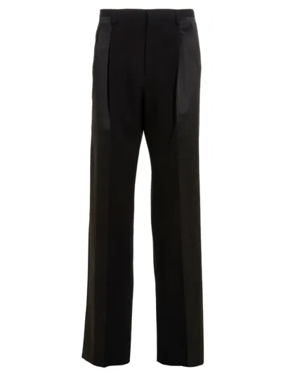 Lanvin Straight-leg Tailored Trousers In Black