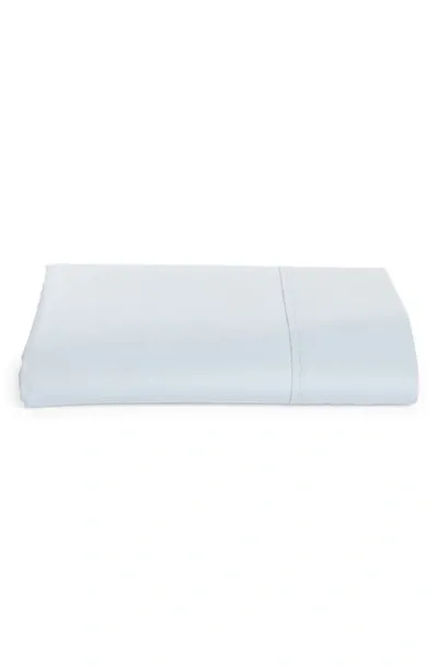 Ralph Lauren Organic Cotton Percale Flat Sheet In Pl Sky Blu