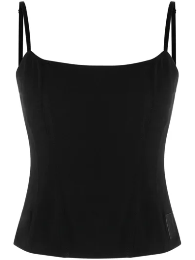 Marc Jacobs Structured Camisole In Black