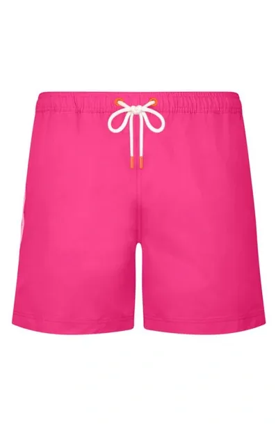 Swims Saline Water Reactive Swim Trunks In Raspberry