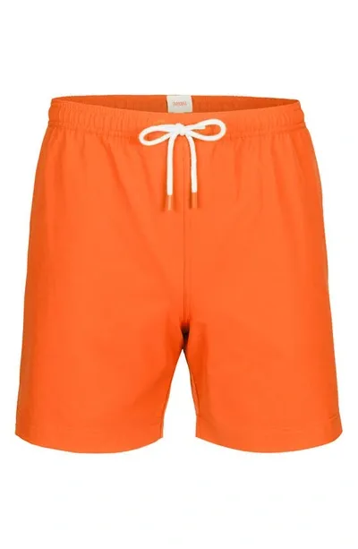 Swims Saline Water Reactive Swim Trunks In  Orange