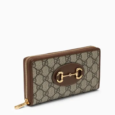 Gucci 1955 Horsebit Zip-around Wallet