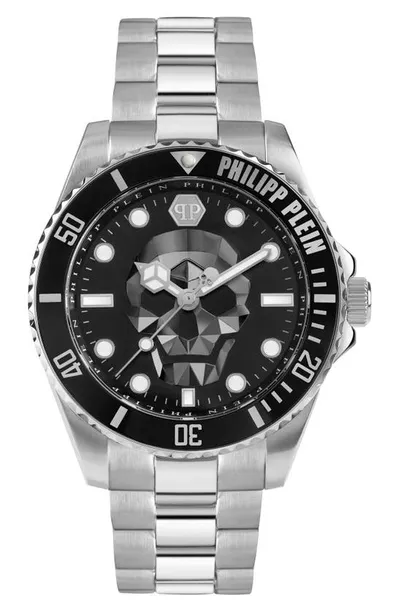 Philipp Plein Men's The $kull Stainless Steel Bracelet Watch 44mm