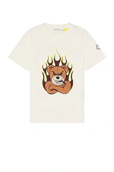 Moncler Genius Printed T-shirt In Natural