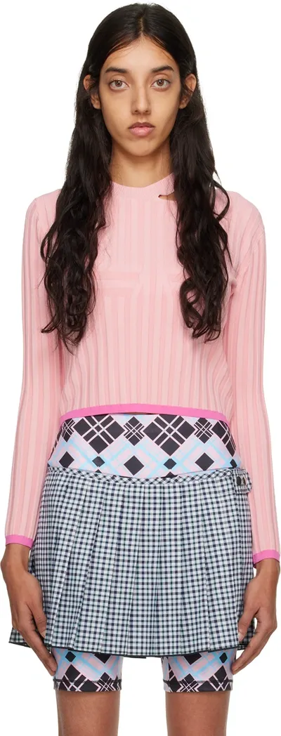 Ph5 Pink Venus Sweater In Chiffon Pink