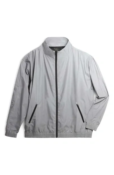 Tomboyx Highlight Reflective Windbreaker In Silver