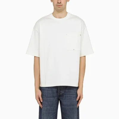 Bottega Veneta Wide Crew-neck T-shirt White