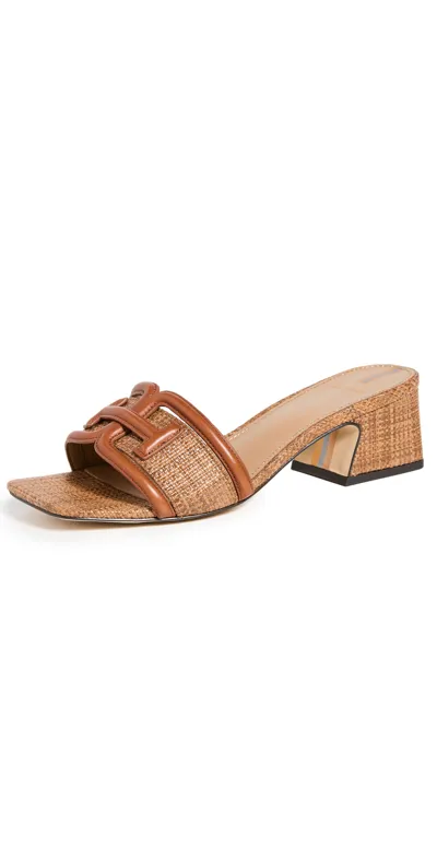 Sam Edelman Waylon Slide Sandal In Rich Cognac