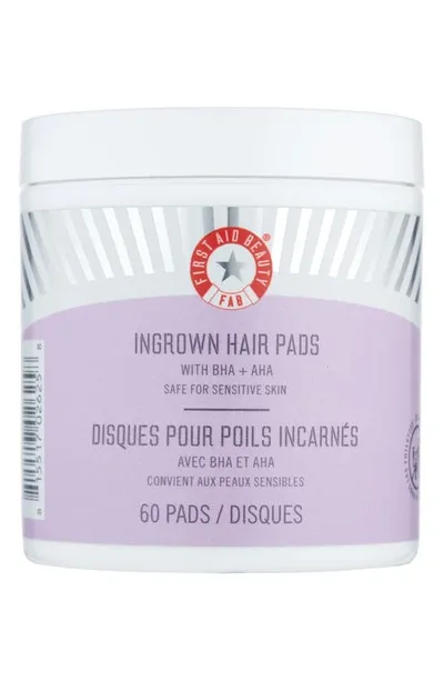 First Aid Beauty Ingrown Hair Pads With Bha & Aha 60 Pads / 60 Pads