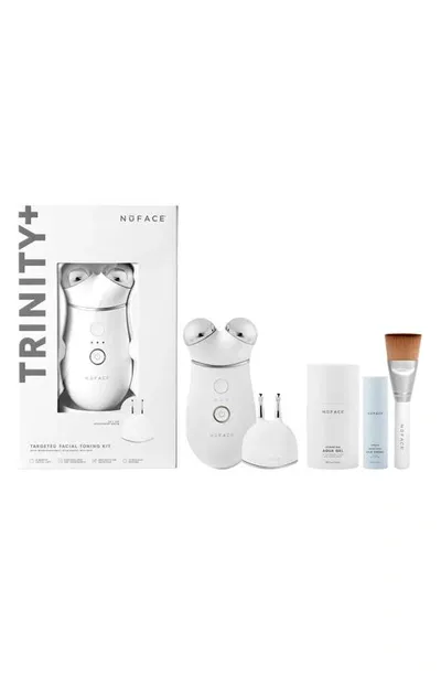 Nuface Trinity+ And Effective Lip And Eye Attachment In White