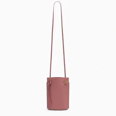 Loewe Dice Shoulder Bag Peach-coloured In Orange