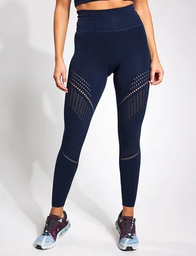 Ymo Full Circle Seamless Legging In Blue