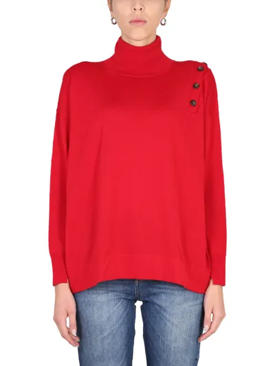 Stefano Mortari Turtleneck Shirt In Red