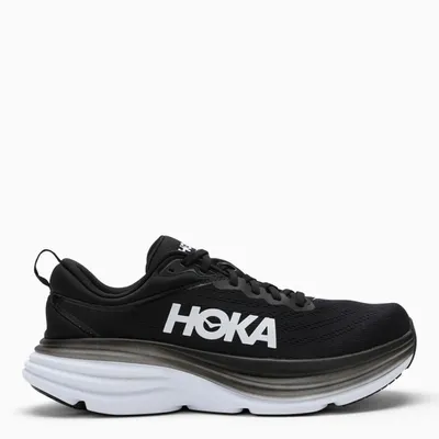 Hoka One One Bondi 8 Black/white Trainer