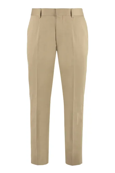 Prada Tailored Trousers In Beige