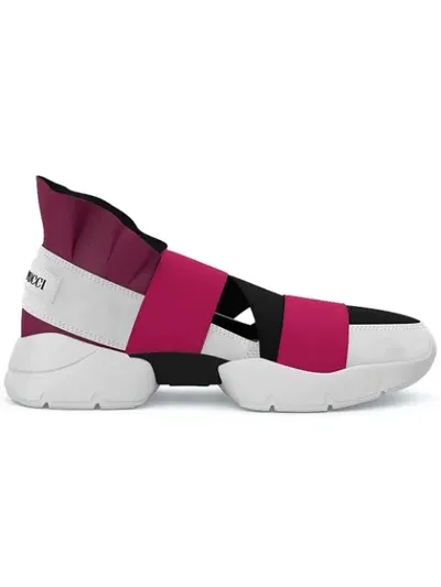 Emilio Pucci City Up Custom Sneakers In Pink