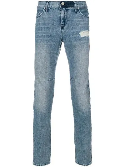 Rta Ripped Slim-fit Jeans In Blue