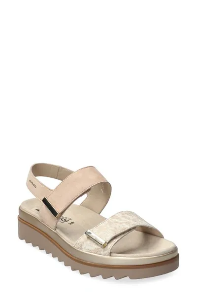 Mephisto Dominica Sandal In Sand Soleo