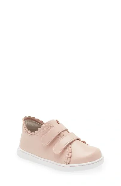 L'amour Kids' Caroline Scallop Sneaker In Pink