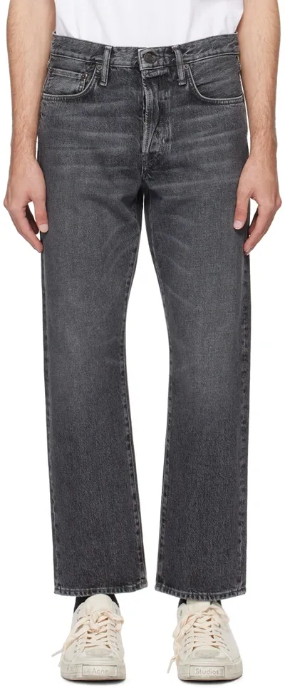 Acne Studios 1996 Straight Jeans In Black